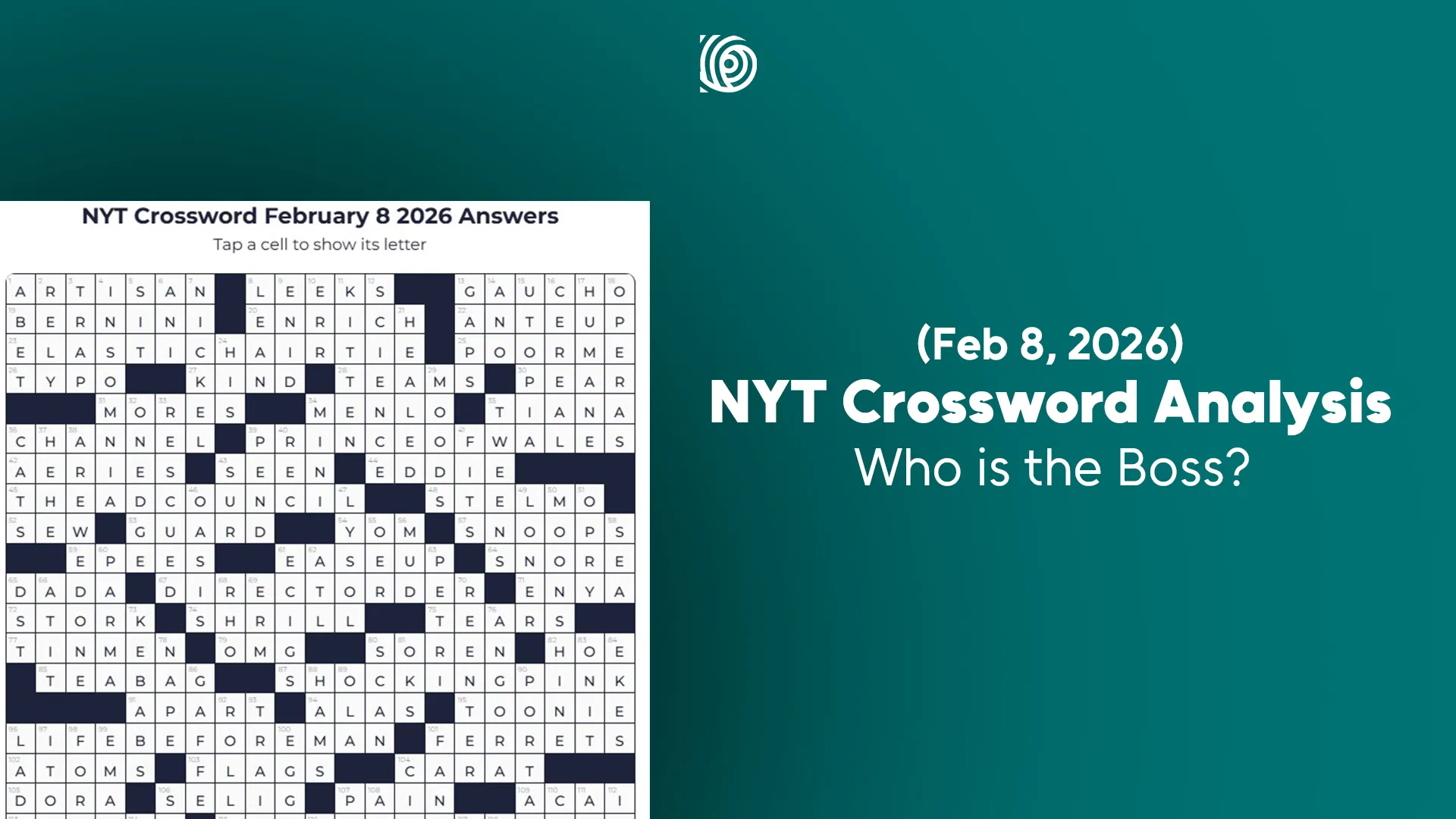 NYT Crossword Analysis Feb 8