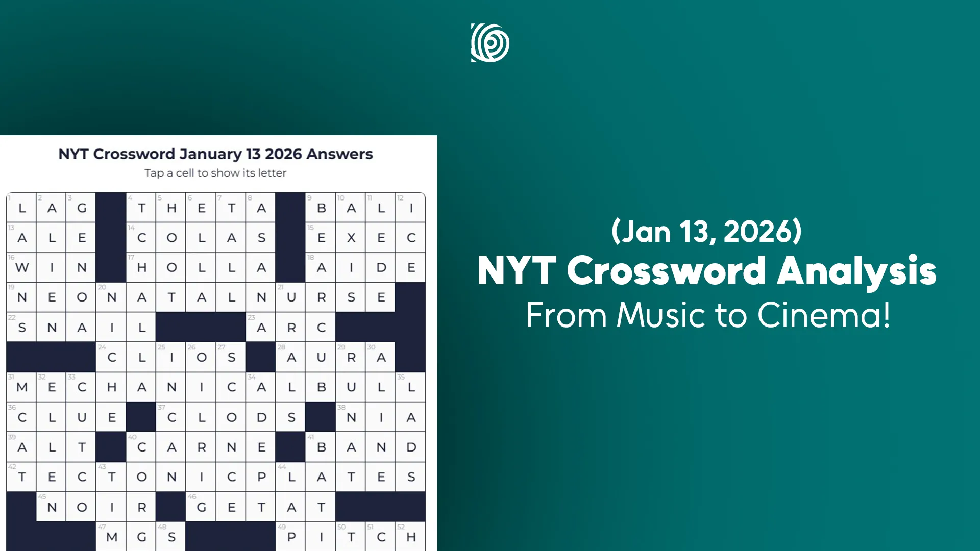 NYT Crossword Analysis Jan 13