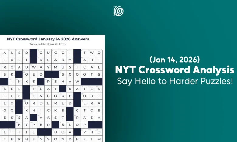 NYT Crossword Analysis Jan 14