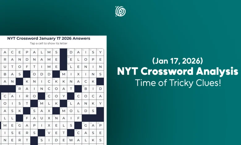 NYT Crossword Analysis Jan 17