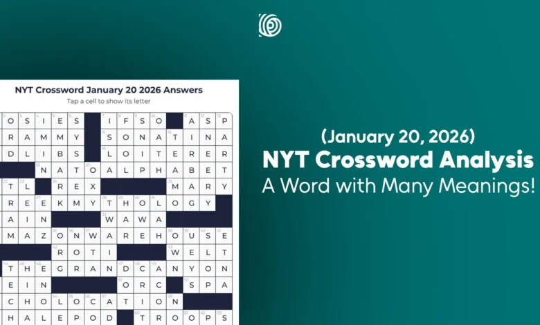 NYT Crossword Analysis Jan 20