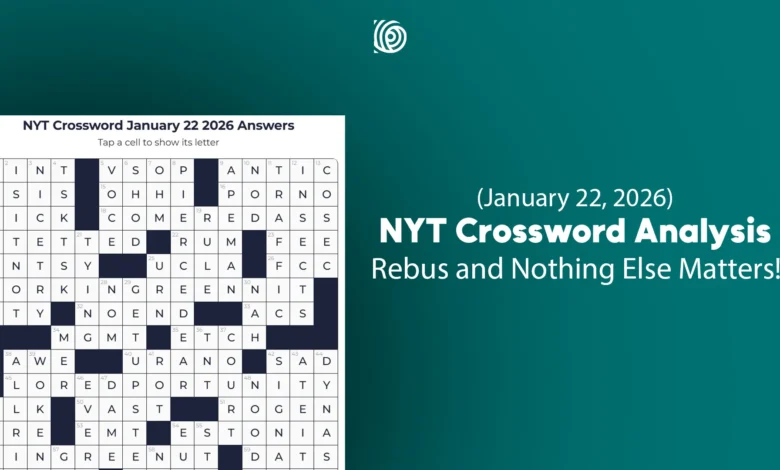 NYT Crossword Analysis Jan 22 1