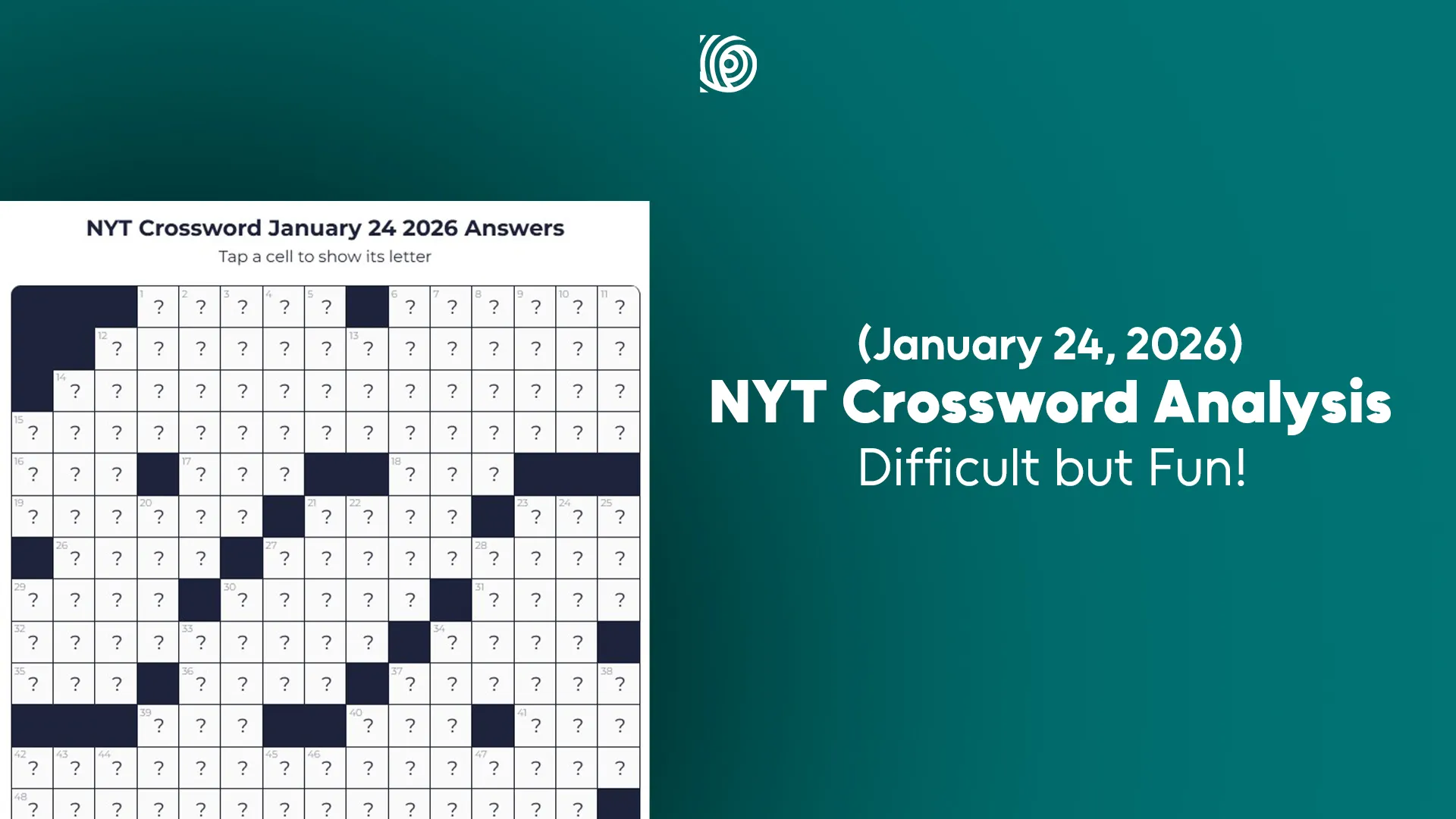 NYT Crossword Analysis Jan 24