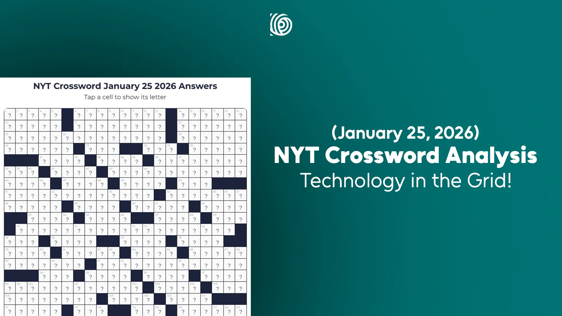 NYT Crossword Analysis Jan 25