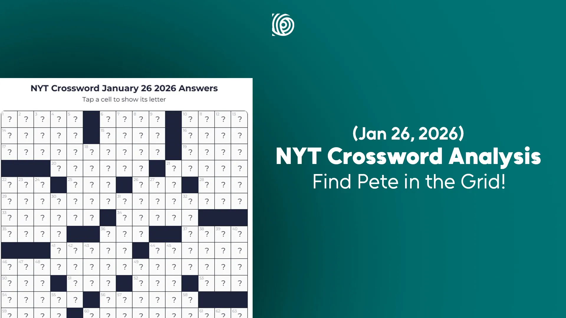 NYT Crossword Analysis Jan 26