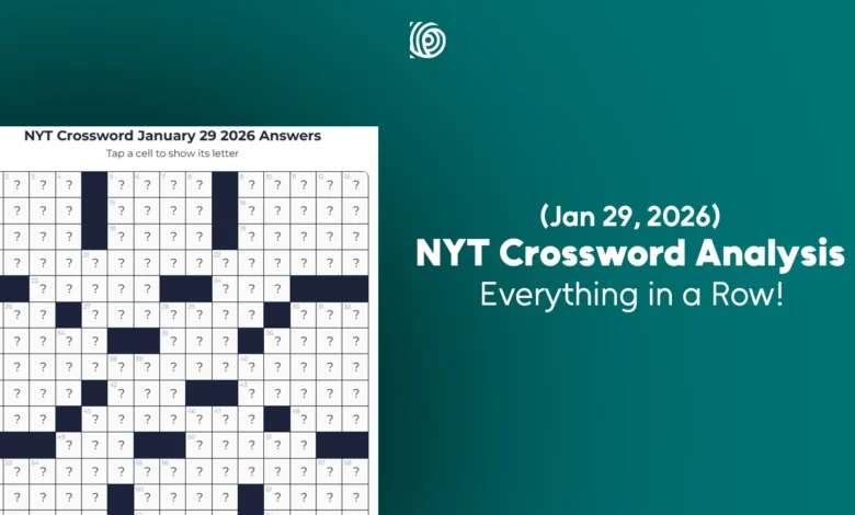 NYT Crossword Analysis Jan 29