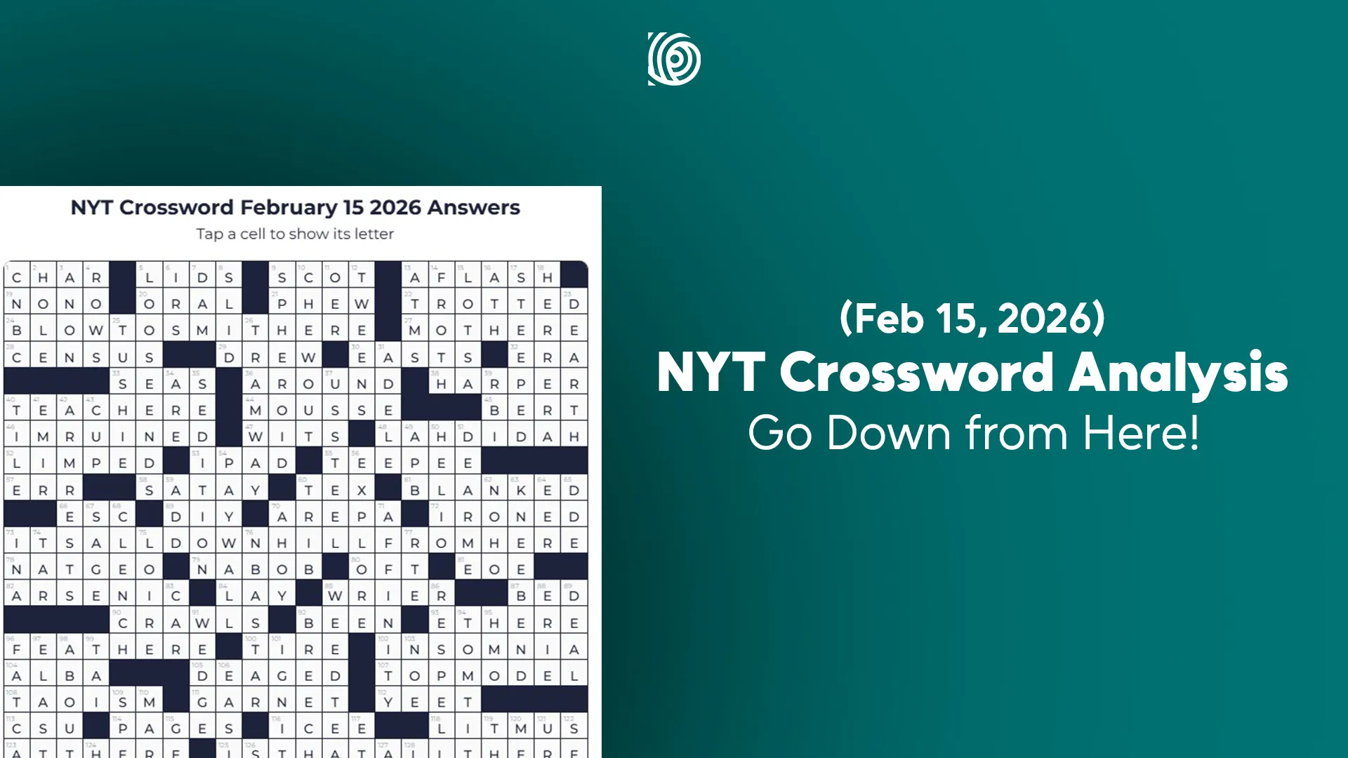 NYT Crossword analysis Feb 15