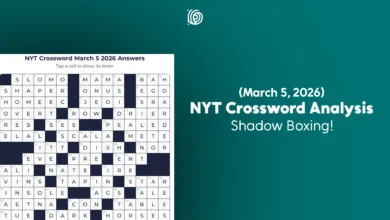 NYT Crossword analysis March 5