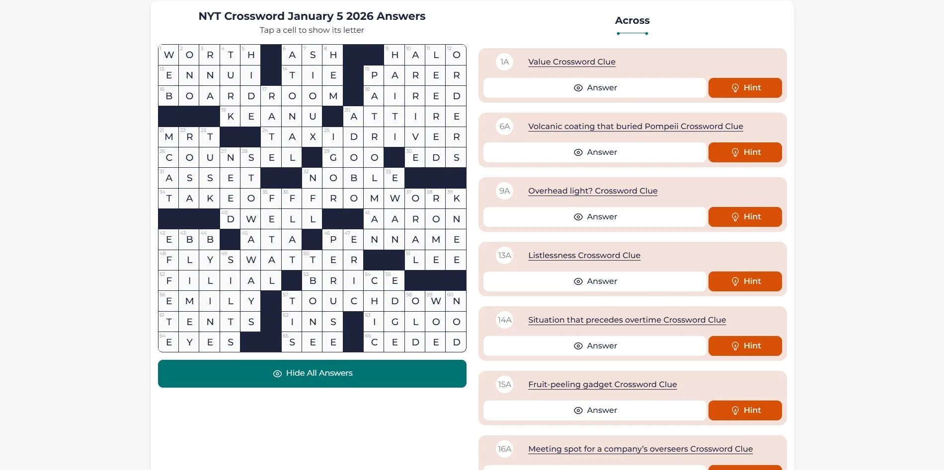NYT Crossword jan 5 2026 NTY Crossword Analysis (Jan 5, 2026): in Honor of Cinema and Its Friends!