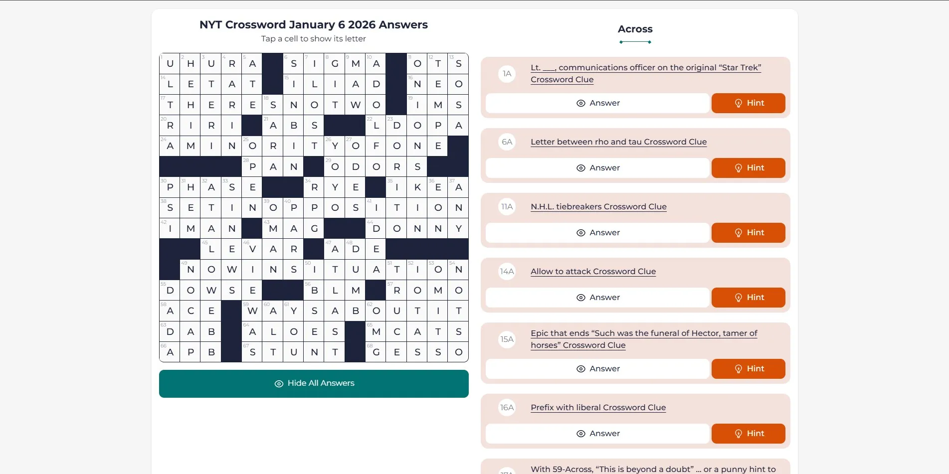 NYT Crossword jan 6 2026 NYT Crossword Analysis (Jan 6, 2026): Wordplay in Wordplay!