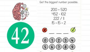 brain test level 42