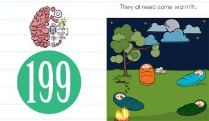 brain test level 199