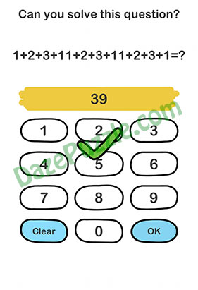 Brain Out Level 40 Can you solve this question Answer