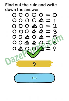 Brain Out Level 66 Find out the rule and write down the answer Answer
