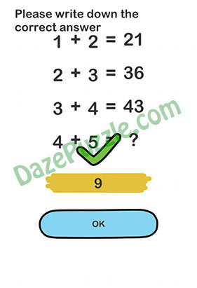 Brain Out Level 58 Please write down the correct Answer