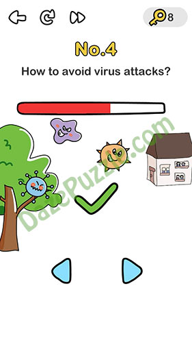 brain out beat virus level 4 answer