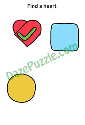 Brain Out Level 144 Find a heart Answer