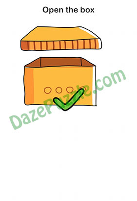 Brain Out Level 142 Open the box Answer