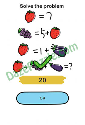 Brain Out Level 137 Solve the problem Answer