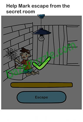 Brain Out Level 151 Answer Help mark escape from the secret room