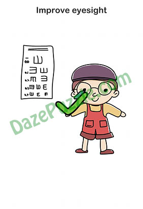 Brain Out Level 68 Answer Improve eyesight