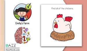 brain test 2 emily's farm level 3