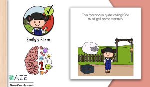 brain test 2 emily's farm level 4