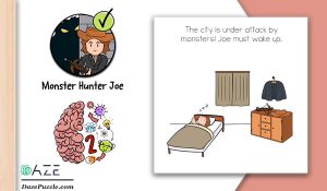 brain test 2 monster hunter joe level 1