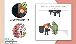 brain test 2 monster hunter joe level 17
