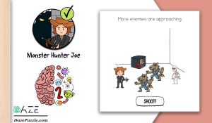 brain test 2 monster hunter joe level 18