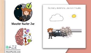 brain test 2 monster hunter joe level 19