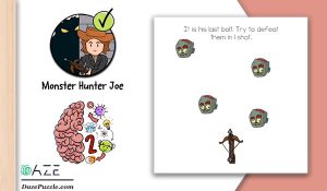 brain test 2 monster hunter joe level 8
