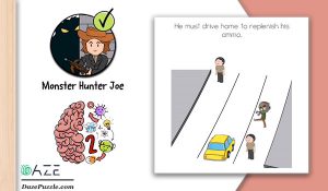 brain test 2 monster hunter joe level 9