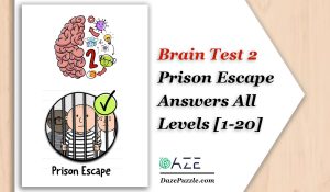 brain test 2 prison escape answers