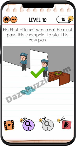 brain test 2 prison escape level 10 answer