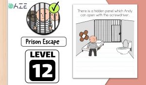 brain test 2 prison escape level 12