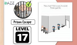 brain test 2 prison escape level 17