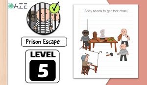 brain test 2 prison escape level 5
