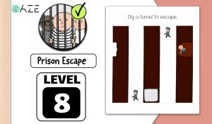 brain test 2 prison escape level 8
