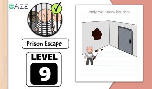 brain test 2 prison escape level 9