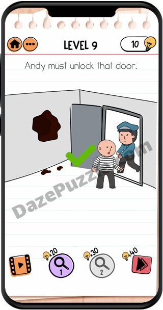 brain test 2 prison escape level 9 answer