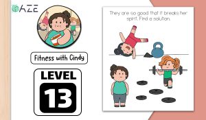 brain test 2 fitness with cindy level 13
