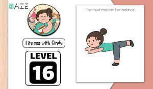 brain test 2 fitness with cindy level 16