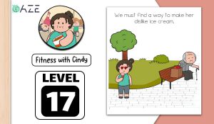 brain test 2 fitness with cindy level 17