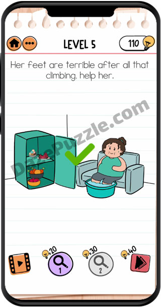 brain test 2 fitness with cindy level 5 answer