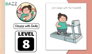 brain test 2 fitness with cindy level 8