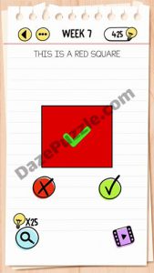 brain test week 7 answer