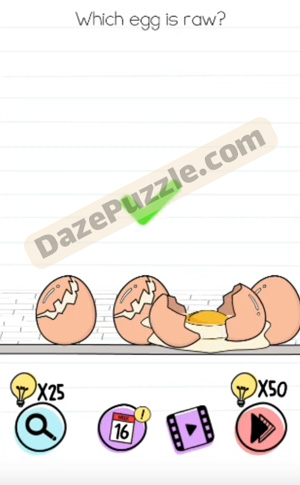 brain test level 308 answer