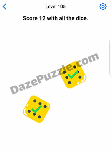 easy game level 105 answer
