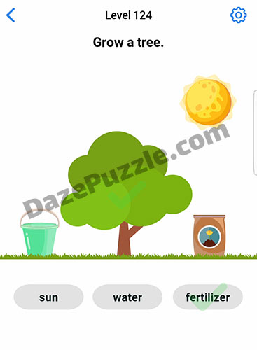 easy game level 124 answer